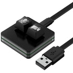 Linkidea USB Zoom Meeting Mute Button for Windows, Start/Stop Video, Microphone Control, Compatible with Zoom App, Plug & Play Keyboard Controller for Classes, Conferences