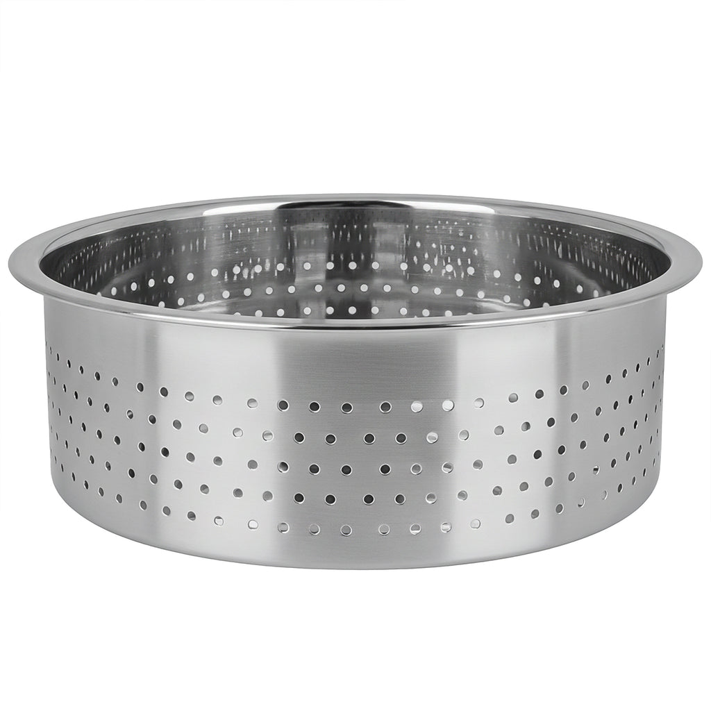 Linkidea 304 Stainless Steel Rice Cooker Steamer Tray Compatible with AROMA-ARC-954SBD, Multi-Purpose Vegetable Steaming Basket for Pot (Silver)