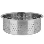 Linkidea 304 Stainless Steel Rice Cooker Steamer Tray Compatible with AROMA-ARC-954SBD, Multi-Purpose Vegetable Steaming Basket for Pot (Silver)