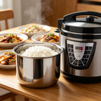 Linkidea Rice Cooker Stainless Steel Inner Pot Compatible with Instant Pot Model PPC770, PPC771, Dishwasher Safe, No Coating Replacement Bowl