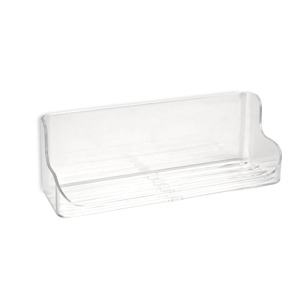 Eyeglasses Holder, Wall Mount Reading Glasses Storage Organizer for Bedroom Bathroom Study (Clear)