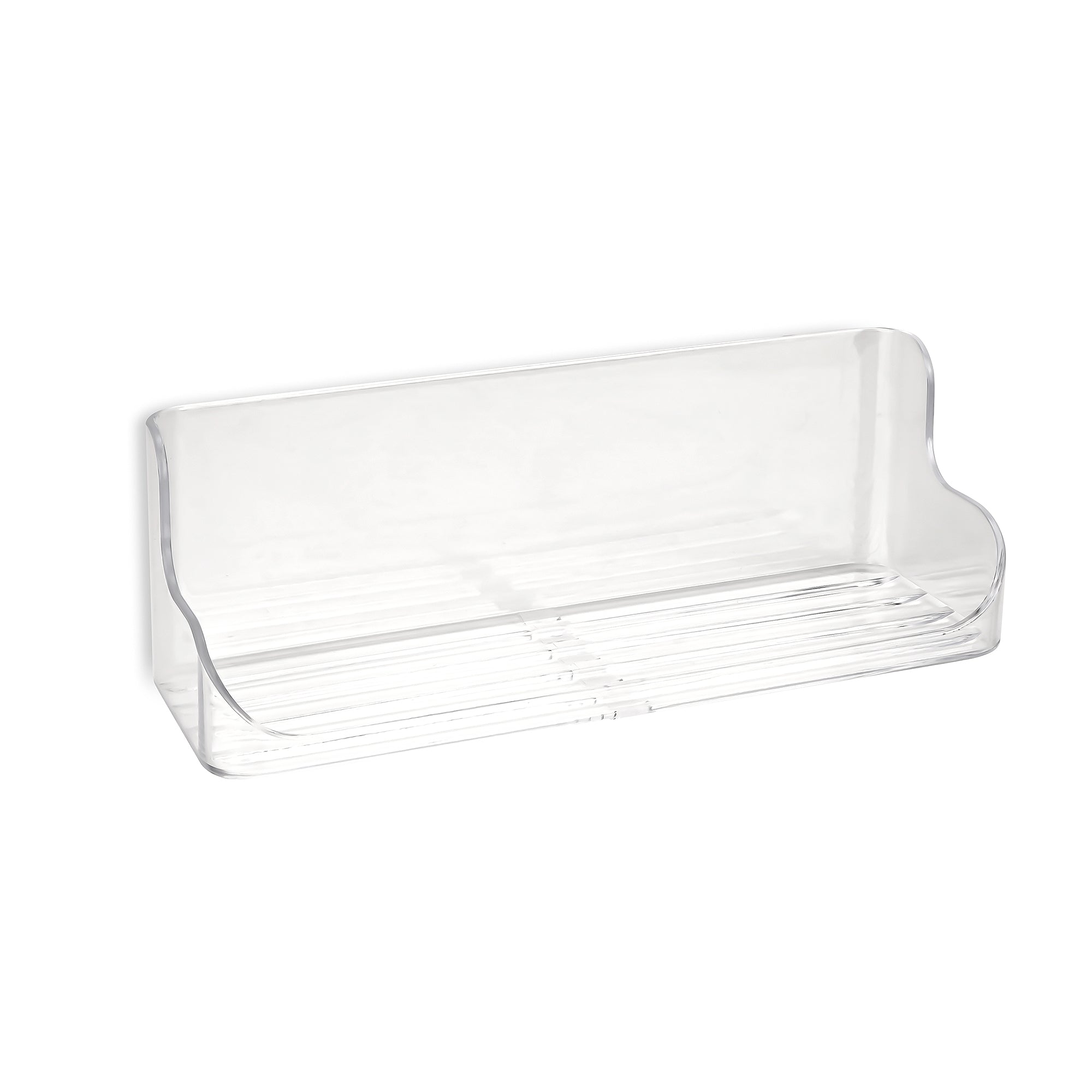 Eyeglasses Holder, Wall Mount Reading Glasses Storage Organizer for Bedroom Bathroom Study (Clear)