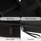 Linkidea Hard Shell Electric Shaver Travel Case, Compatible with Philips 2400, 3900, 7000, Trimmer Accessory Organizer Bag (Black)