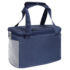 Linkidea Lunch Bag for Women/Men, Lunch Tote Bag Organizer with Adjustable Shoulder Strap for Adults, Reusable Lunch Box Bag for Picnic Work, Compatible with Bentoheaven, LOVINA, ELLO (Navy)