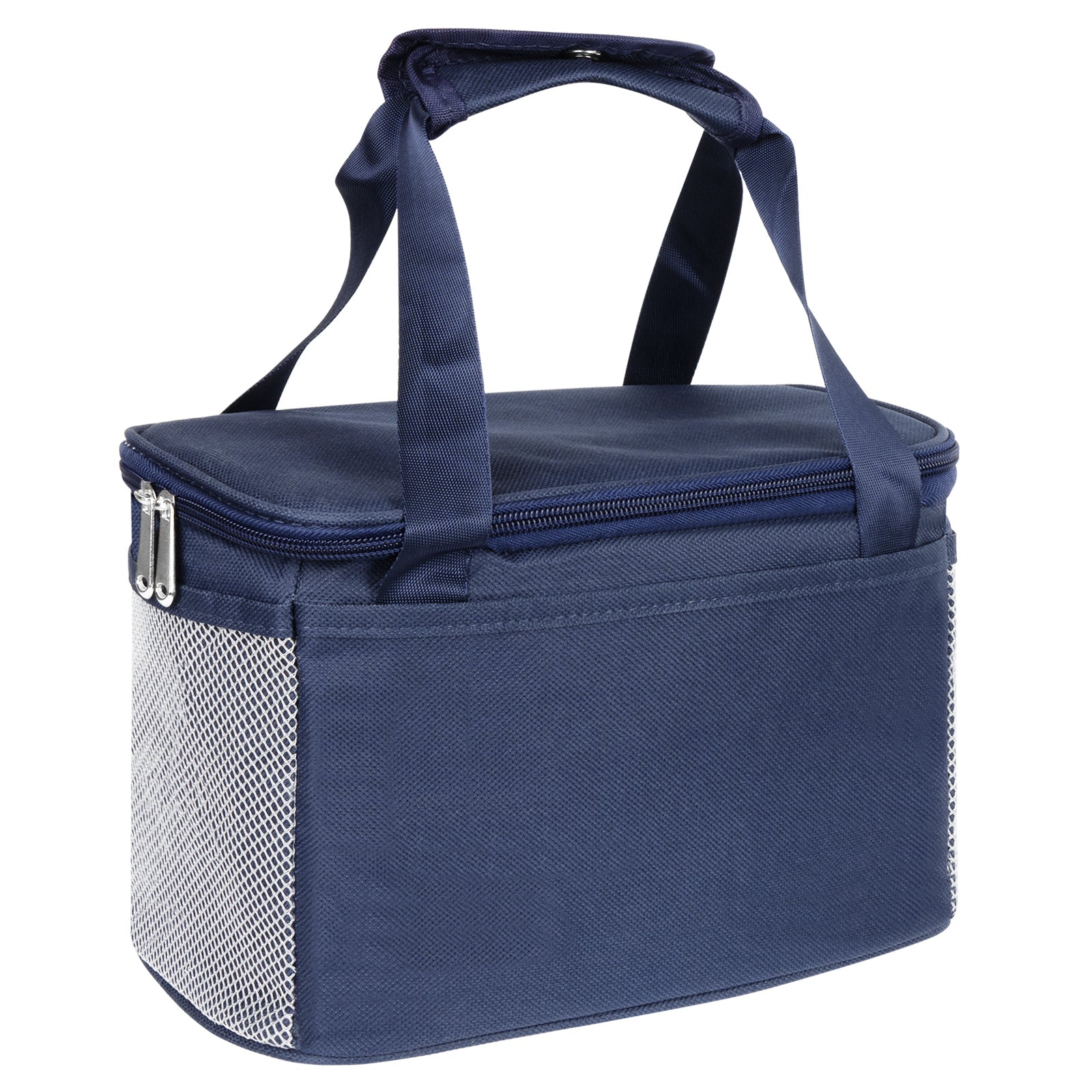 Linkidea Lunch Bag for Women/Men, Lunch Tote Bag Organizer with Adjustable Shoulder Strap for Adults, Reusable Lunch Box Bag for Picnic Work, Compatible with Bentoheaven, LOVINA, ELLO (Navy)