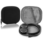 Linkidea Headphones Carrying Case Compatible with AKG Y500, Y50BT, Sony WH-CH520, Philips TAUH202BK Case, Protective Hard Shell Travel Bag with Cable, Charger Storage (Black)