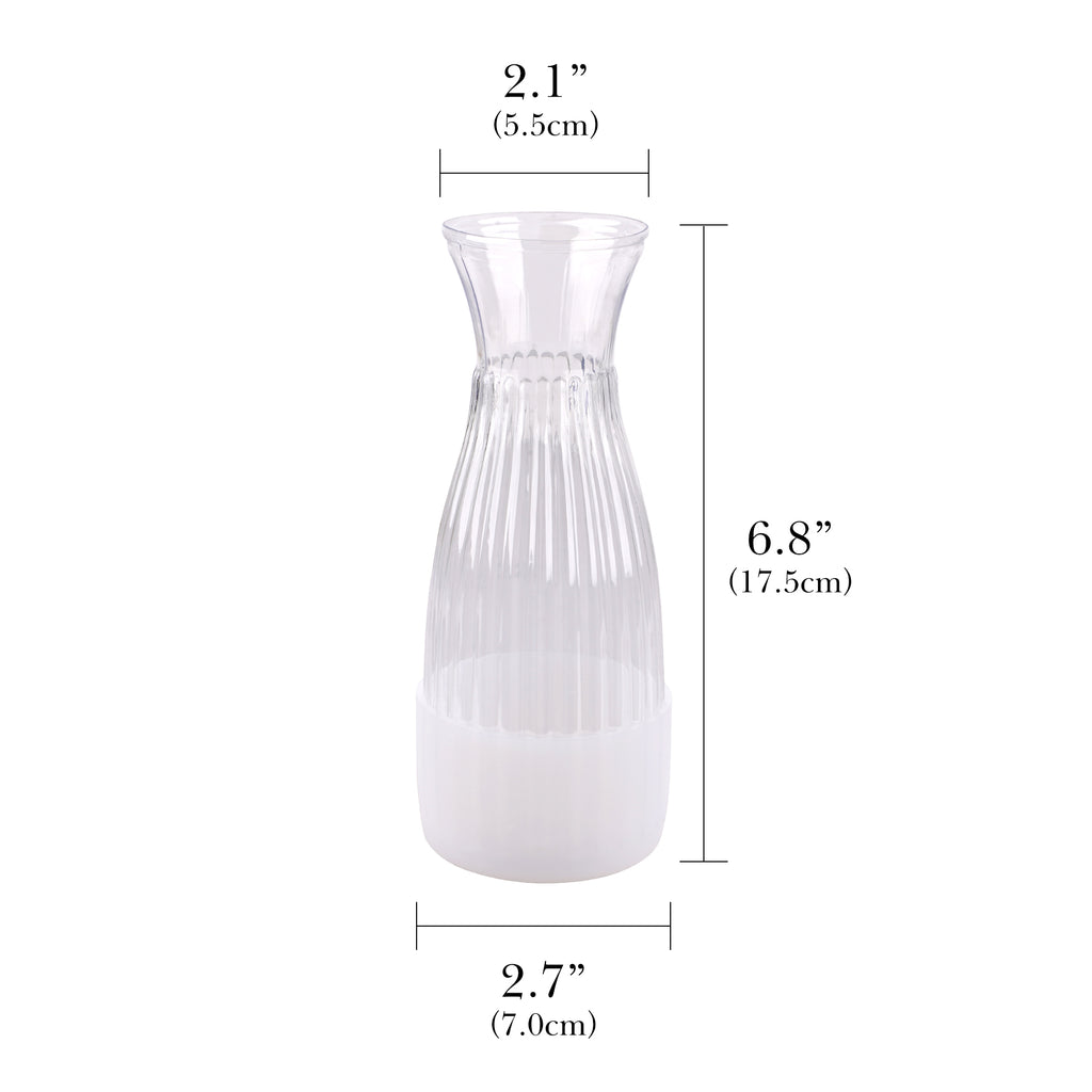 Unbreakable Car Vase for Cup Holder - Durable Plastic Design, Compatible with Most Vehicle Cup Holders, Ideal Decorative Accessory for Cars, Trucks, and SUVs