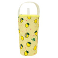 Linkidea Iced Coffee Cup Carrier Holder Compatible with Starbucks Venti and Trenta, Dunkin'Donuts, Oxford Cloth Drink Cooler Warmer Bag for 22oz - 32oz Coffee Beverage Drinks Cup, Yellow