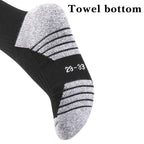 Linkidea 3 Pairs Soccer Socks with Built-in Shin Guard Pockets for Kids, Knee High Soccer Socks Avoid Shin Guards Move Around, Improved Comfort (Black, Size S)