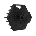 Linkidea Silicone Beard Scrubber, Face Scrubber Exfoliator Deep Cleaning, Hangable Beard Brush for Men (Black)