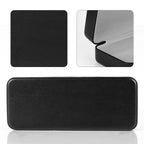 Extra Large Hard Shell Sunglasses Case, Vegan Leather Protective Eyewear Storage Organizer Compatible with DIOR EverDior A1U 30Montaigne BU Missdior B1U QUAY NIGHTFALL (XXL, Black)