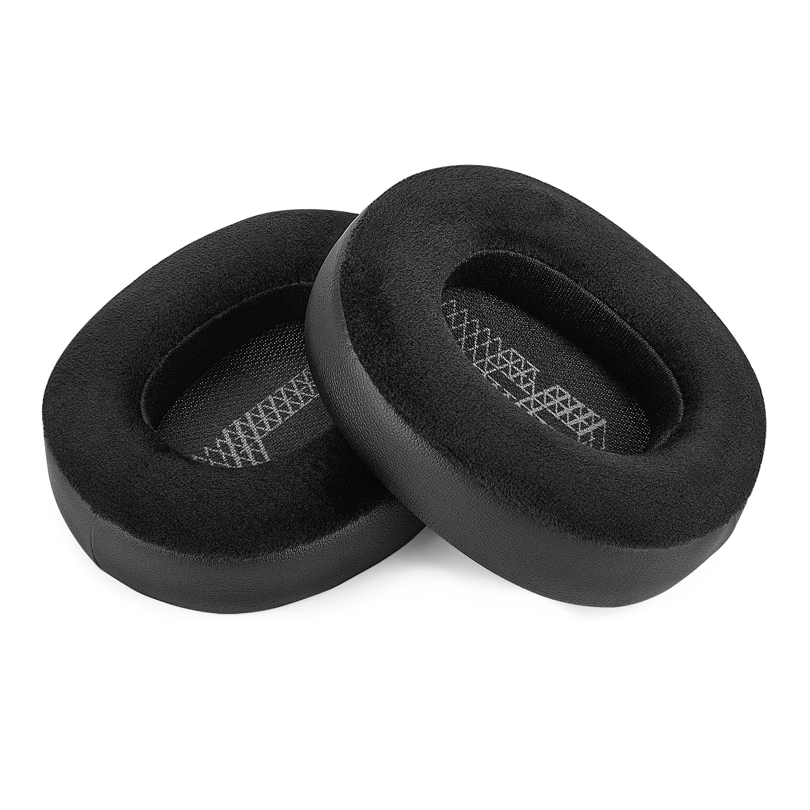 Replacement Ear Pads Compatible with JBL Lifestyle E65BTNC, Duet NC, Live 650BTNC/ 660BTNC Headphones, Ear Cushions ( Velour / Black )