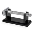 Linkidea Acrylic Men's Razor Stand, Stable Bathroom Holder for Safety Razors, Easy Clean, Compatible with Viking Blade Chief & Shaving Revolution Razors (Black)