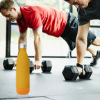 Linkidea 2 Pack Water Bottle Boot Compatible with 17oz ORIGINAL, BJPKPK, MIRA Cascade Cola Shaped Bottles, Silicone Bottle Bottom Sleeve Bumper Protector (Orange)