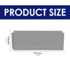 Linkidea 3 Pcs Lunch Box Insert Divider Replacements, Food Grade Bento Box Accessories for Food Dividing, 5.1'' Length Meal Prep Container Separator, Compatible with Bentgo Fresh (Grey)