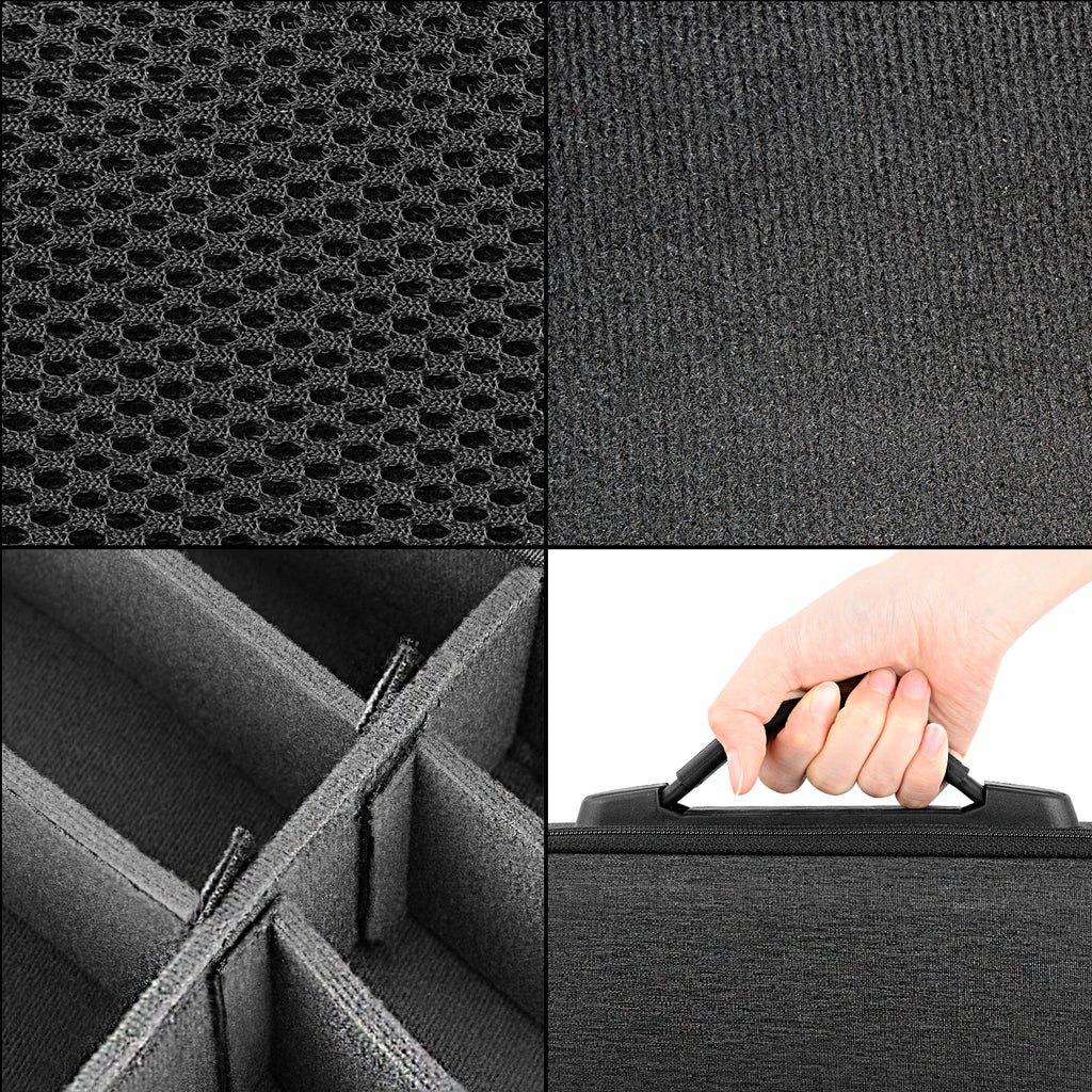 Linkidea Hard Battery Storage Box Compatible with 20 Max Battery Charge, DIY Batteries Storage Container Holder for 2.0/3.0/4.0/5.0/6.0-Ah Batteries, Charging Station