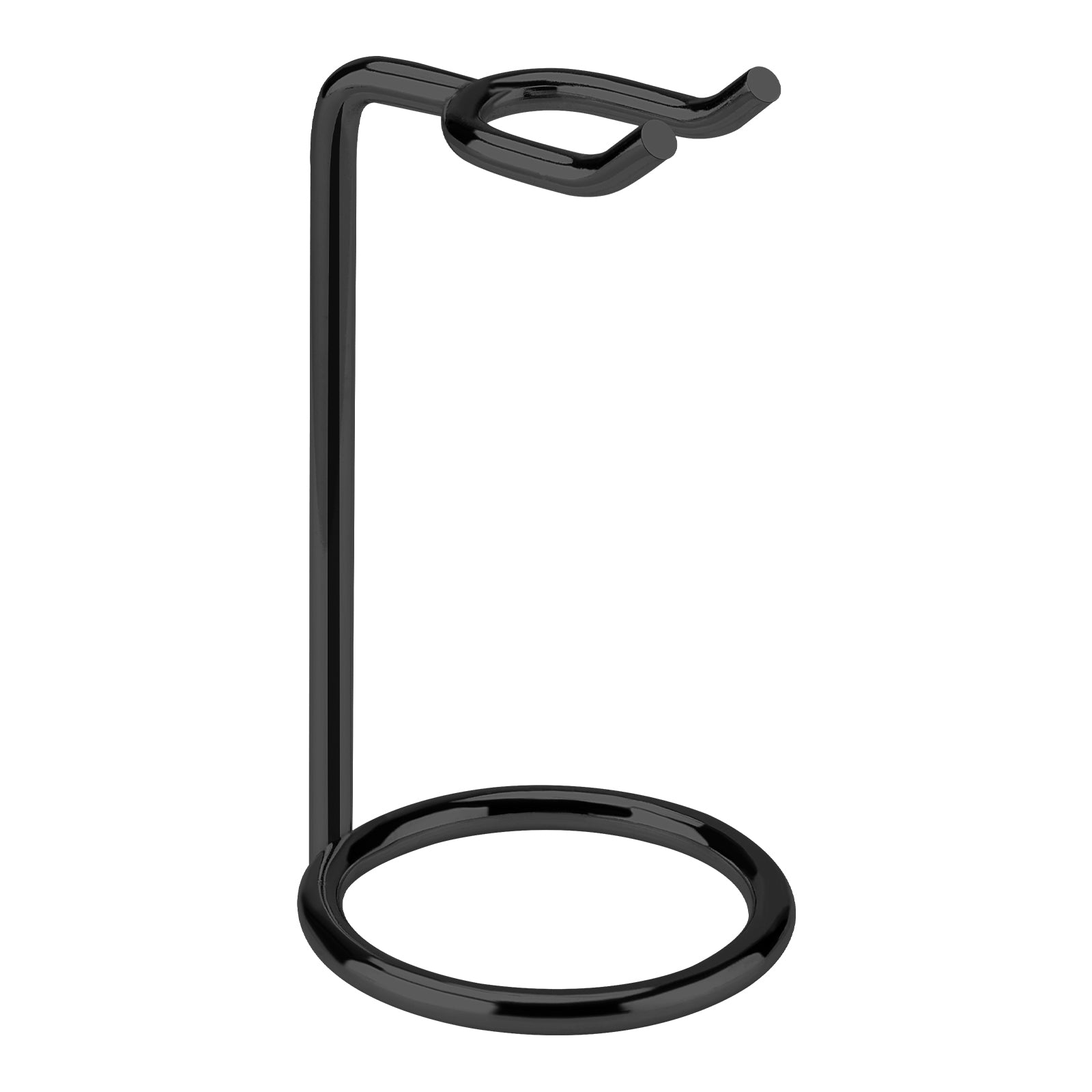 Linkidea Short Handle Safety Razor Stand, Stainless Steel Travel Holder for Razors, ONLY Compatible with Razor Handle Less Than 3.5'' (Black)