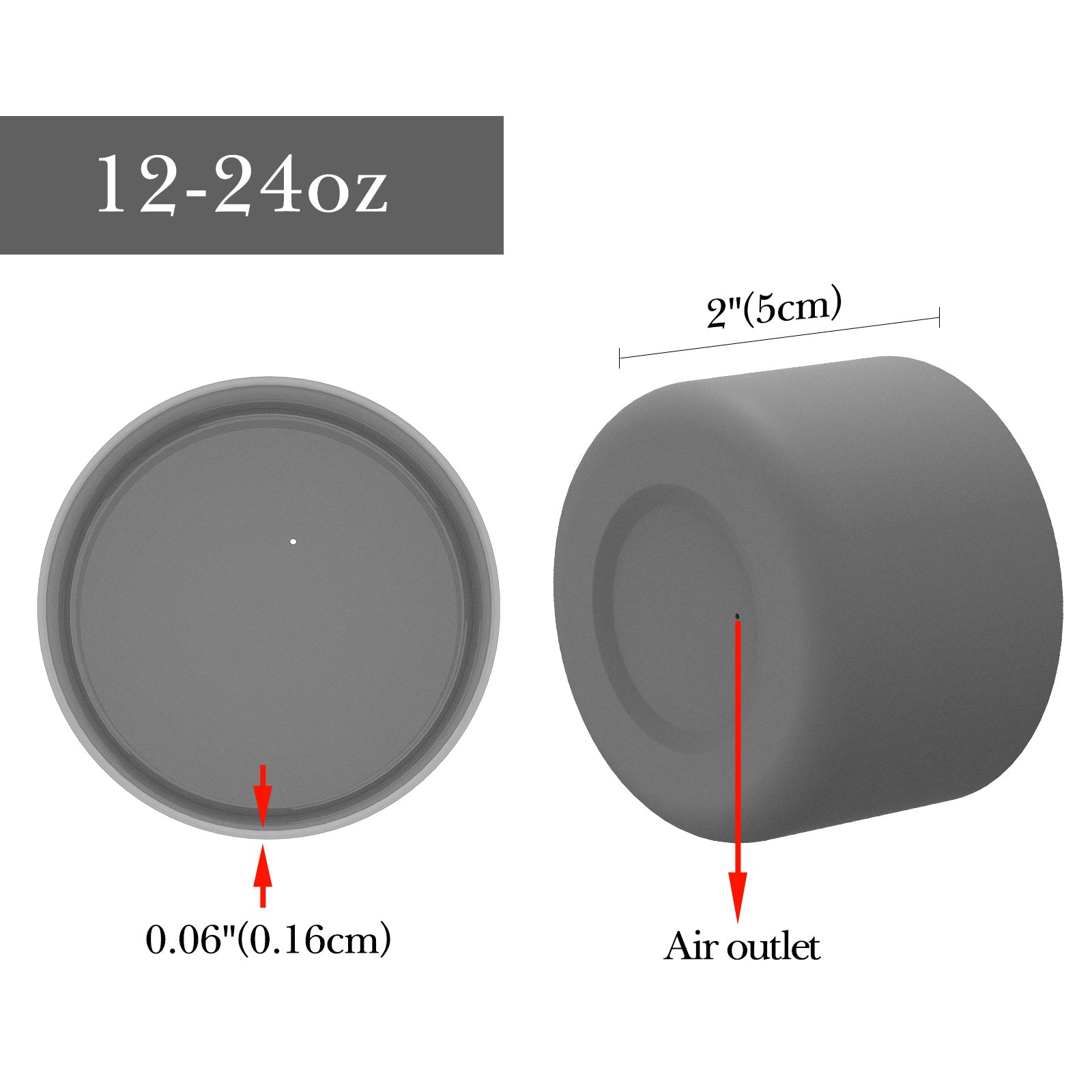 Linkidea 2 Pack Water Bottle Boot Compatible with IRON °FLASK Wide/Narrow Mouth 12oz/14oz/16oz/18oz/20oz/22oz/24oz, Silicone Bottle Bottom Sleeve Cover Bumper Protector (Stone)