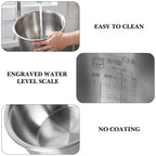 Linkidea Rice Cooker 316 Stainless Steel Inner Pot Compatible with Zojirushi NS-ZCC18, NP-HCC18XH, NP-HLH18, NP-HBC18, NW-QAC18, NS-YMH18, Dishwasher Safe, No Coating Replacement Bowl