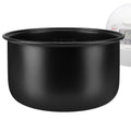 Linkidea Rice Cooker Aluminum Inner Pot Compatible with Tiger JBV-10CU, Zojirushi NS-WAC10, NS-TGC10, NS-WXC10, AROMA ARC-6106, Dishwasher Safe, Replacement Bowl