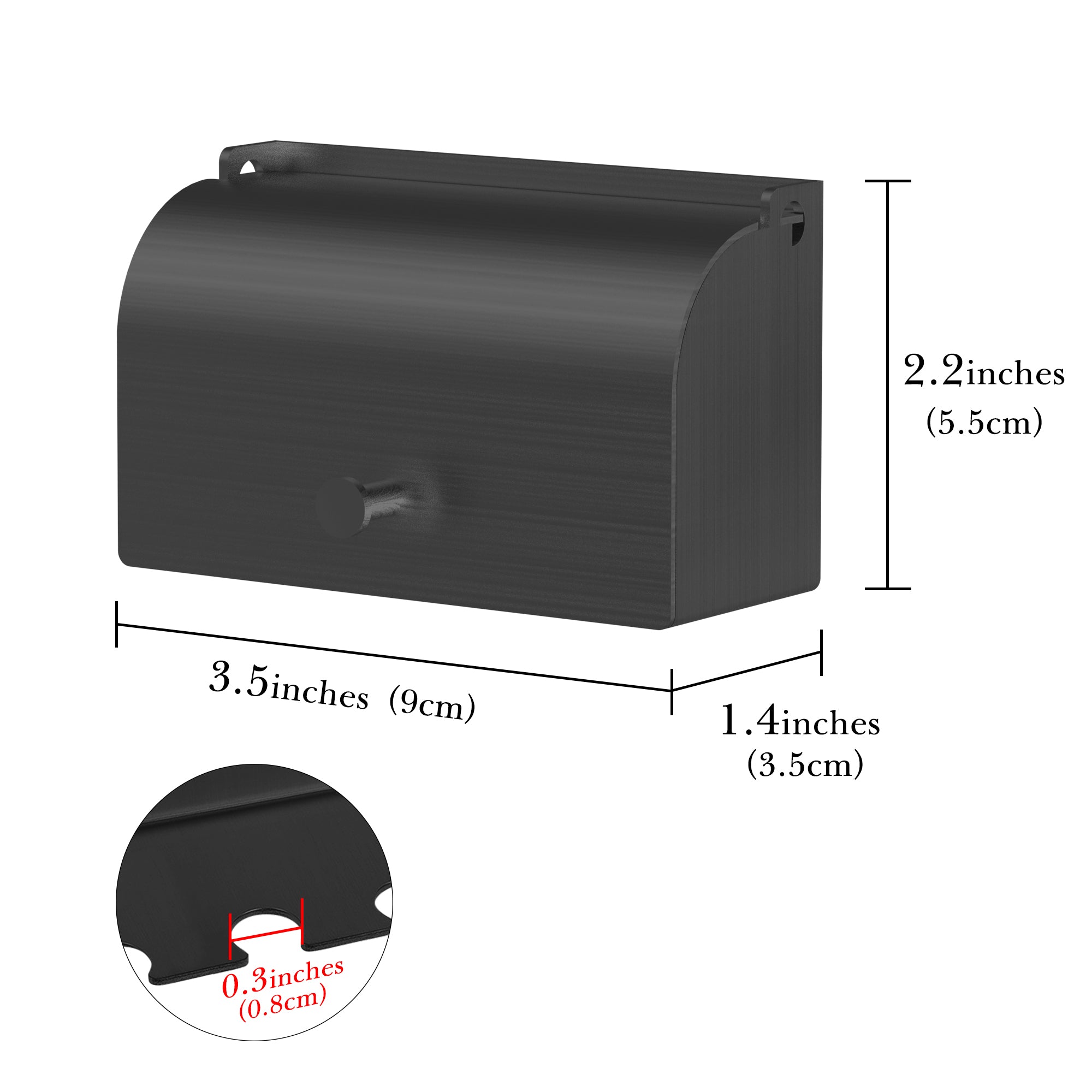 Linkidea Wall Mount Toothbrush Holder for Shower, Stainless Steel Adhesive Hanger, 4 Slots Organizer Compatible with Colgate Extra Clean, Oral-B CrossAction (Black)
