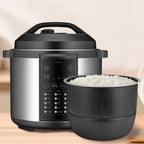 Linkidea Rice Cooker Aluminum Inner Pot Compatible with Crock-Pot Express, SCCPPC800-V1, Dishwasher Safe, Replacement Bowl