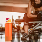 Linkidea 2 Pack Water Bottle Boot Compatible with Owala FreeSip 40oz, Silicone Anti-Slip Bottle Bottom Bumper Protector (Orange)