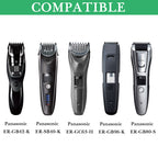 Linkidea Multi-Groomer Travel Case Compatible with Panasonic Bodygroom ER-GB42-K, ER-GC63-H, ER-SB40-K, Beard Trimmer Accessories Organizer, Portable Storage Bag (Black)