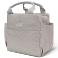 Linkidea Lunch Bag for Women, Large Leak Proof Lunch Tote Cooler, Lunch Tote Bag with Bottle Holder and Side Pockets, Compatible with NatraProw, LOVINA, Caperci (Grey)