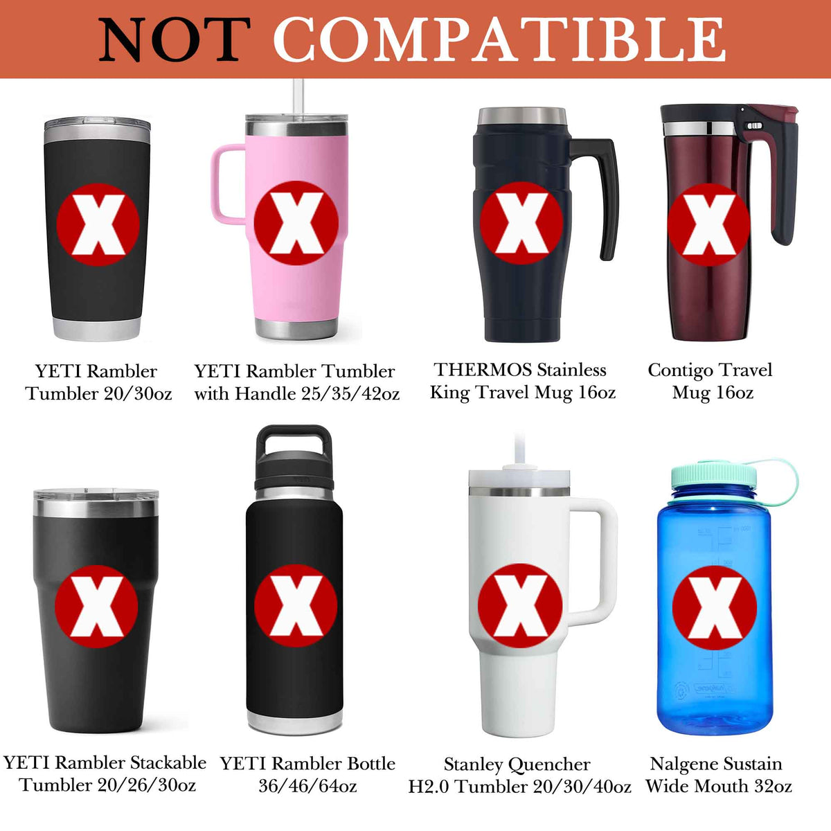 Linkidea Water Bottle Carrier Compatible with YETI Rambler Bottle 18oz/26oz, Owala FreeSip 24oz, Waterbottle Sling Bag Holder with Shoulder Strap, Pink