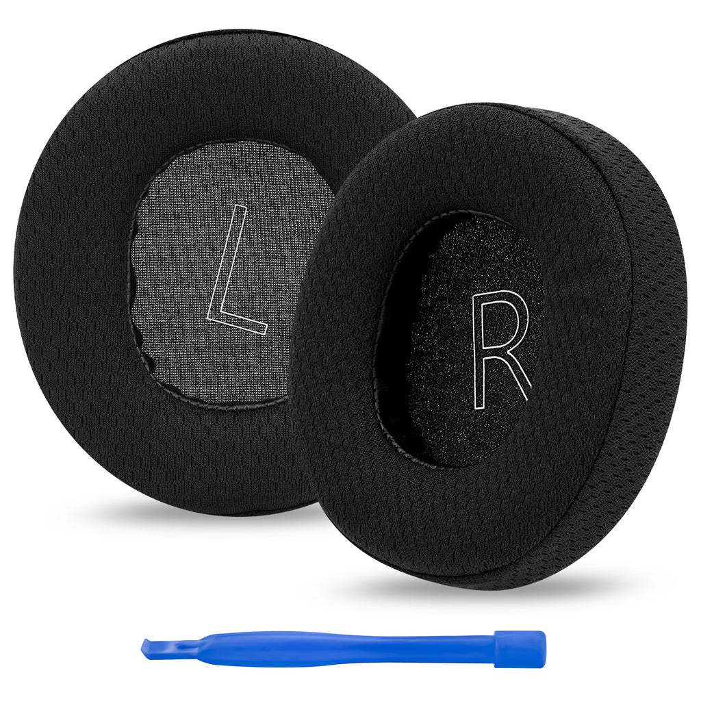 Linkidea Replacement Ear Pads Compatible with Microsoft Xbox Wireless, Xbox Stereo Wired 20th Anniversary Special Edition Headphones, Ear Cushions (Mesh Fabric / Black)