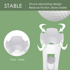 Linkidea Plastic Golf Tees, 16 Pack 4-Prong 3-1/4" Professional Performance Low Resistance Shock Absorbing Tees Golf Accessories