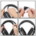 Linkidea Protein Leather Replacement Headband Compatible with Turtle Beach Stealth 700 Gen2/ Gen2 MAX Headphones (Black)