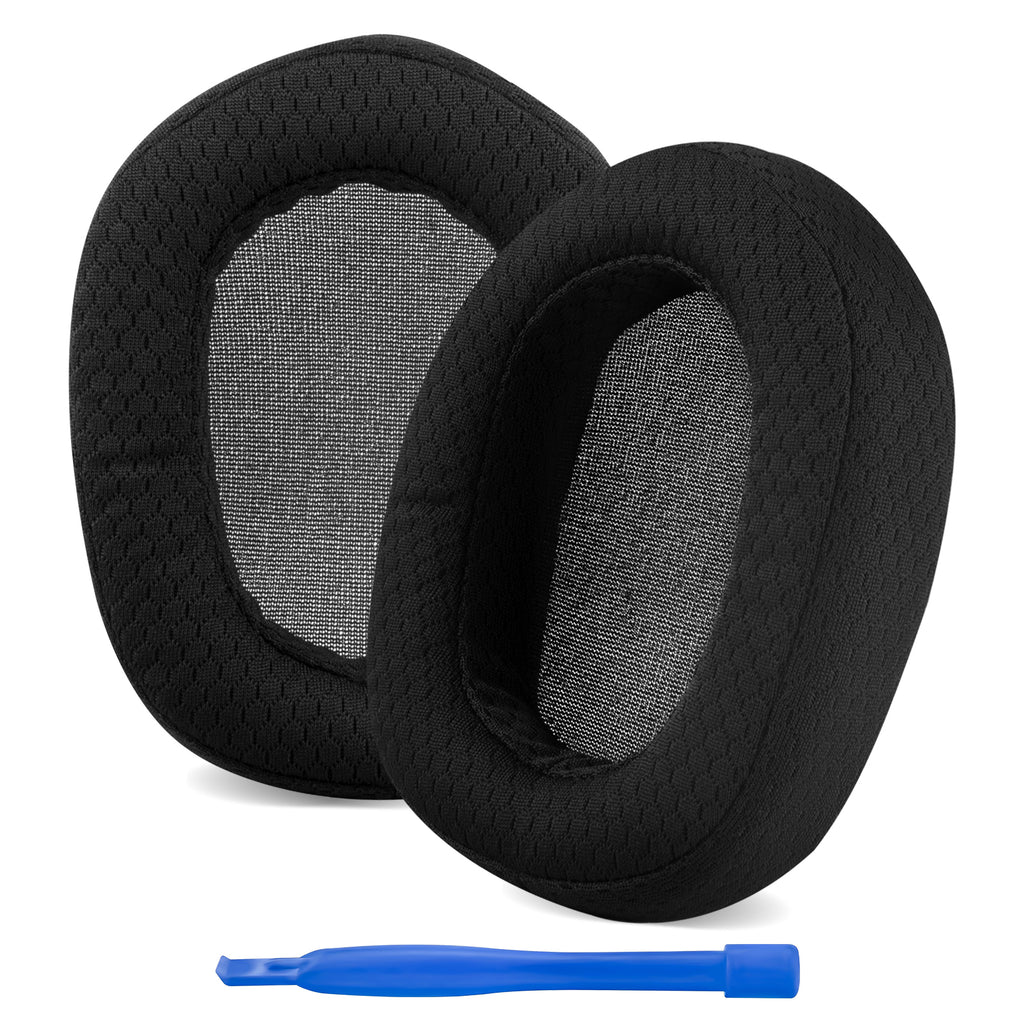 Linkidea Replacement Ear Pads for Logitech G733, G535, G335 Headphones, Ear Cushions, Headset Earpads ( Mesh Fabric / Black)