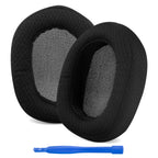 Linkidea Replacement Ear Pads for Logitech G733, G535, G335 Headphones, Ear Cushions, Headset Earpads ( Mesh Fabric / Black)
