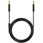 Linkidea Audio Cable with Mic for Soundcore Life Q20/Q30 Space Q45 H30i, ATHWS990BT WS660BT Headphones, 3.5mm to 3.5mm Replacement Aux Cord (4.9 ft / 1.5 m)