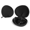 Linkidea Headphones Carrying Case Compatible with Logitech Stereo, Plantronics Blackwire 3220, Jabra Engage 75 and More, Replacement Protective Hard Shell Travel Bag (Black)