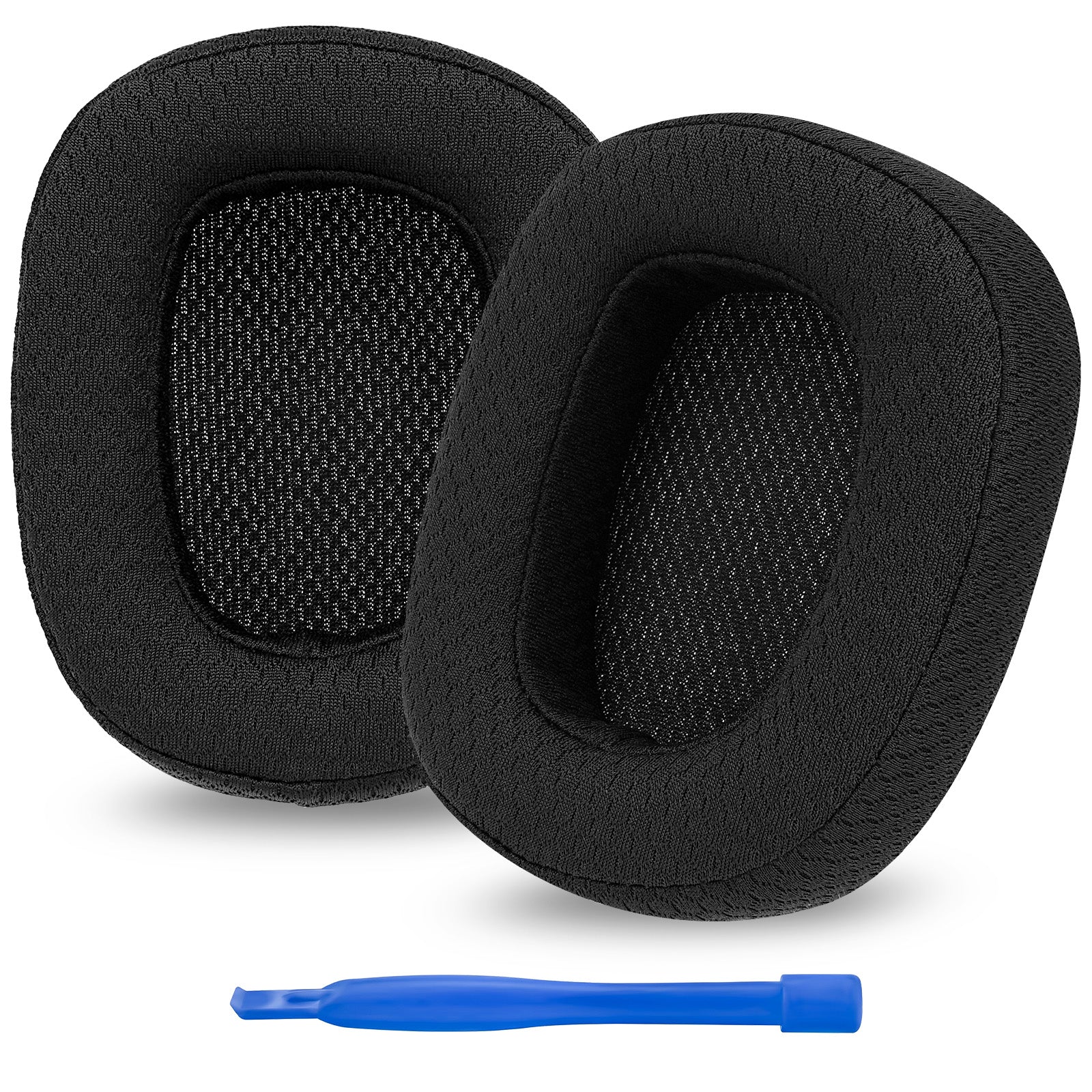 Linkidea Replacement Ear Pads for Logitech G433, G533, G633, G635, G933, G935 Headphones Ear Cushions, Headset Earpads (Mesh Fabric / Black)