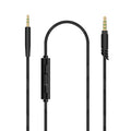 Linkidea Audio Cable with Mic for AKG Y600NC, Y500, Y50BT, Y50, Y40, N60NC, N700NC Headphones, 2.5mm TRRS to TRS Replacement Aux Cord (4.9 ft / 1.5 m)