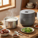 Linkidea Rice Cooker Stainless Steel Inner Pot Compatible with CUCKOO CR-0633F, CR-0632F, CR-0631F, CR-0675FG Dishwasher Safe, No Coating Replacement Bowl