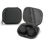 Linkidea Headphones Carrying Case Compatible with Bose QC Ultra, Sennheiser PXC 550-II, Logitech H820e, Replacement Protective Hard Shell Travel Bag with Cable, Charger Storage (Black)