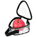 Linkidea Mini Snack Bag, Reusable Insulated Snacks Storage Bag for Fruit, Portable Leak-proof Lunch Bag Fits Picnic, Work, Use (Transparent)