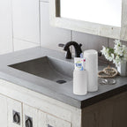 Linkidea 2 Pack Travel Toothbrush Toothpaste Storage Case, Portable Gargle Toothbrush Containers, Travel Toothbrush Holder for Camping, School, Business, Trip, Bathroom (Light Grey)