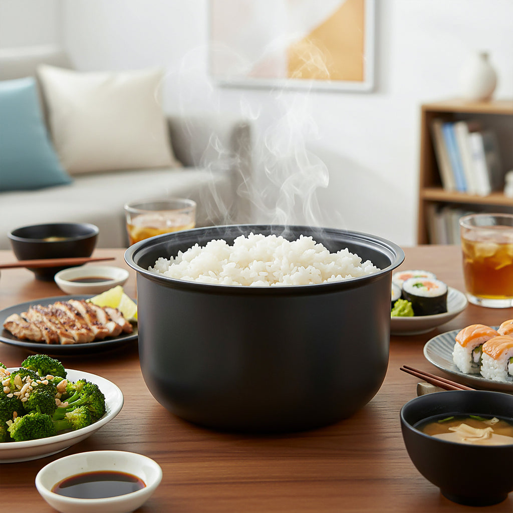 Linkidea Rice Cooker Aluminum Alloy Inner Pot Compatible with Zojirushi NL-AAC10,NS-TSC10, Dishwasher Safe, Replacement Bowl