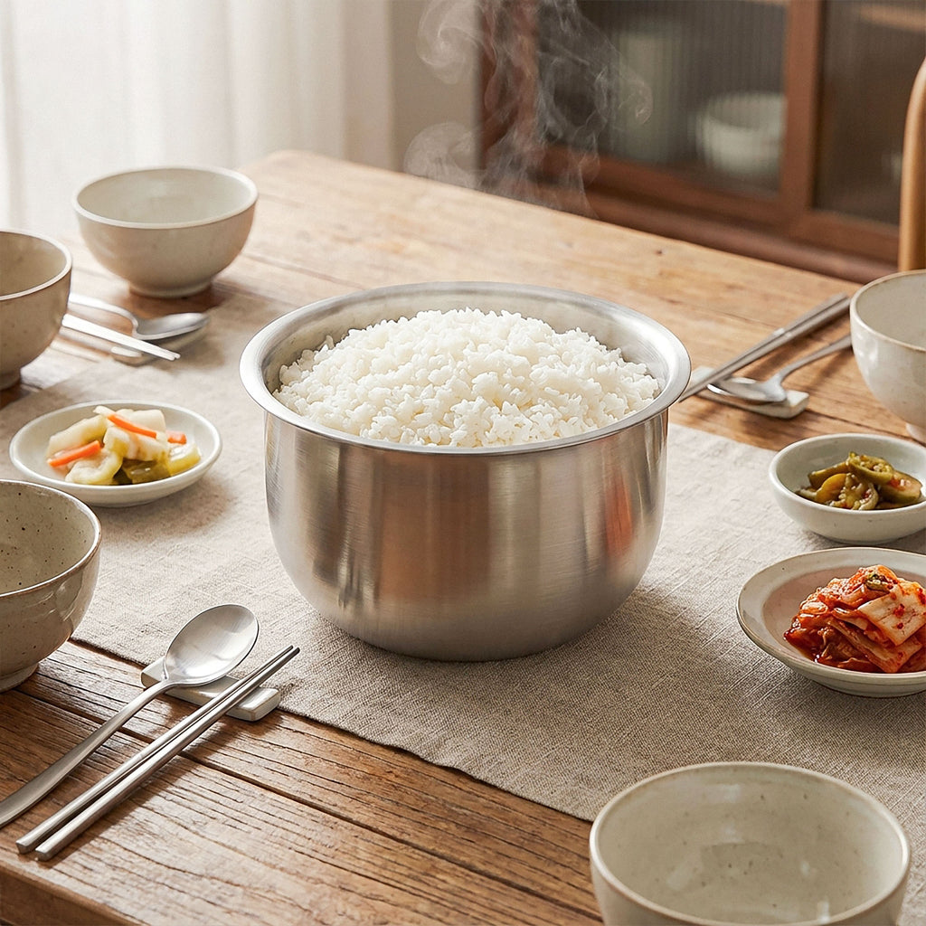 Linkidea Rice Cooker Stainless Steel Inner Pot Compatible with Zojirushi NS-ZCC18, NP-HCC18XH, NP-HLH18, NP-HBC18, Dishwasher Safe, No Coating Replacement Bowl