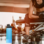 Linkidea 2 Pack Water Bottle Boot Compatible with CamelBak Eddy+20oz/25oz, Chute Mag 20oz/25oz, Carry Cap, Silicone Anti-Slip Bottle Bottom Bumper Protector (Blue)