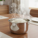 Linkidea Rice Cooker Stainless Steel Inner Pot Compatible with Tiger JBV-A18U, Dishwasher Safe, No Coating Replacement Bowl