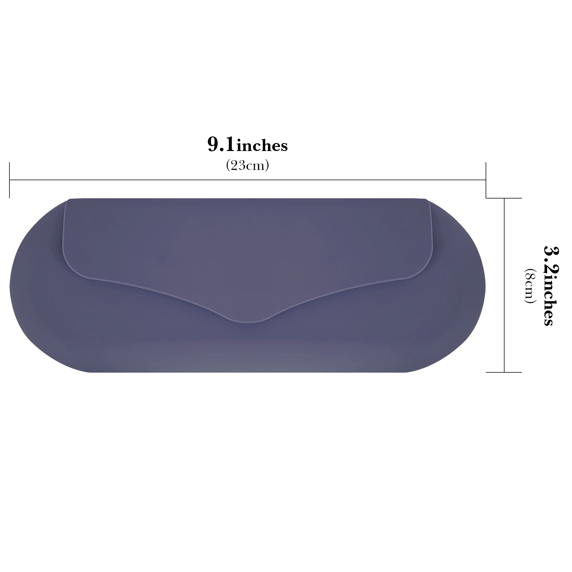 Linkidea Manual Toothbrush Toothpaste Travel Case, Silicone Brush Bag with Magnetic Snap, Protective Storage Compatible with Colgate ExtraClean, Oral-B CrossAction(Violet)
