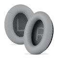Linkidea Ear Pads for Bose QC45, QC35, QC35 II Gaming, QC15, QC25, AE 2/2i/2w, SoundTrue, SoundLink Around-Ear Headphones, Replacement Ear Cushions( Protein Leather / Grey )