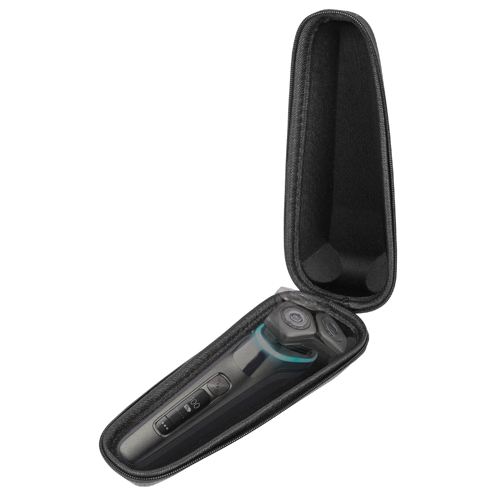 Linkidea Electric Shaver Case, Shaver Stroage Case Compatible with Philips Norelco Series 5, 7, 9, Travel Portable Protection Shaver Bag for Men (Black)